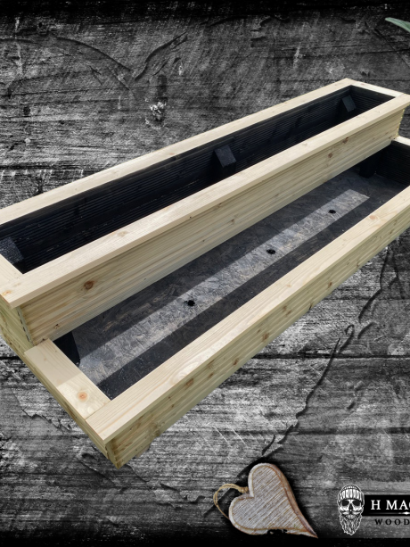 Garden Planter, Window Sill Box, Herb Garden | double 120cm