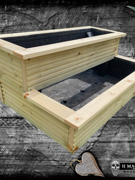 Garden Planter, Window Sill Box, Herb Garden | double 60cm